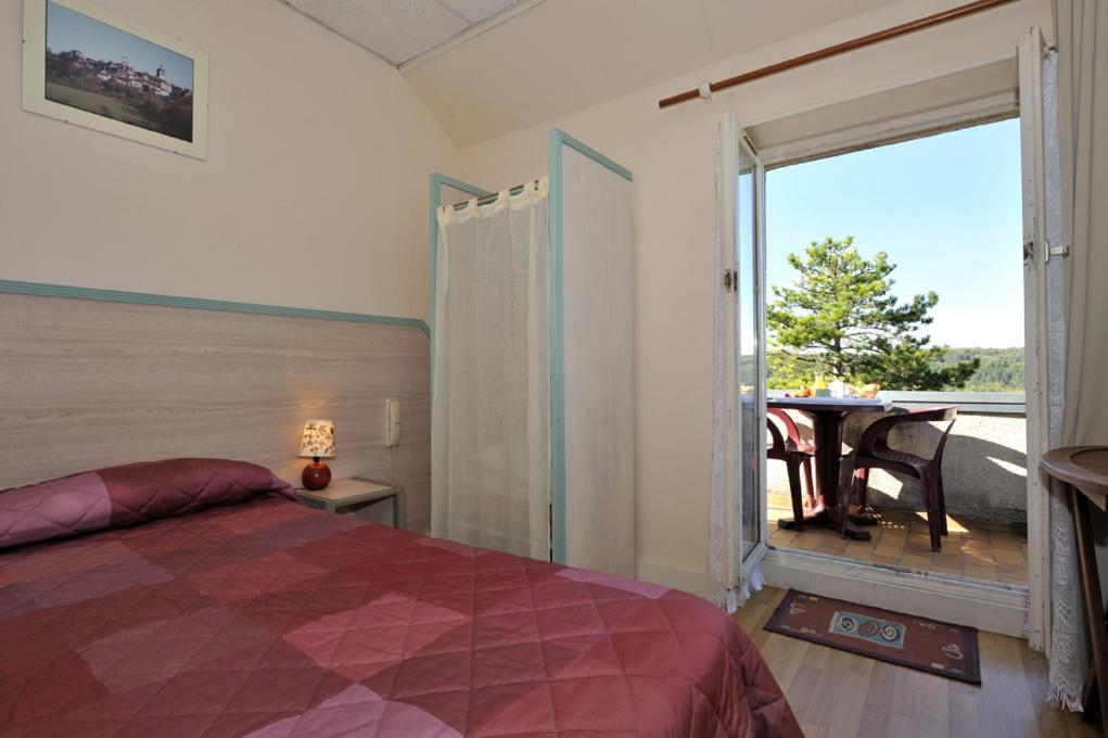 Le Compostelle Hotell Vézelay Rom bilde